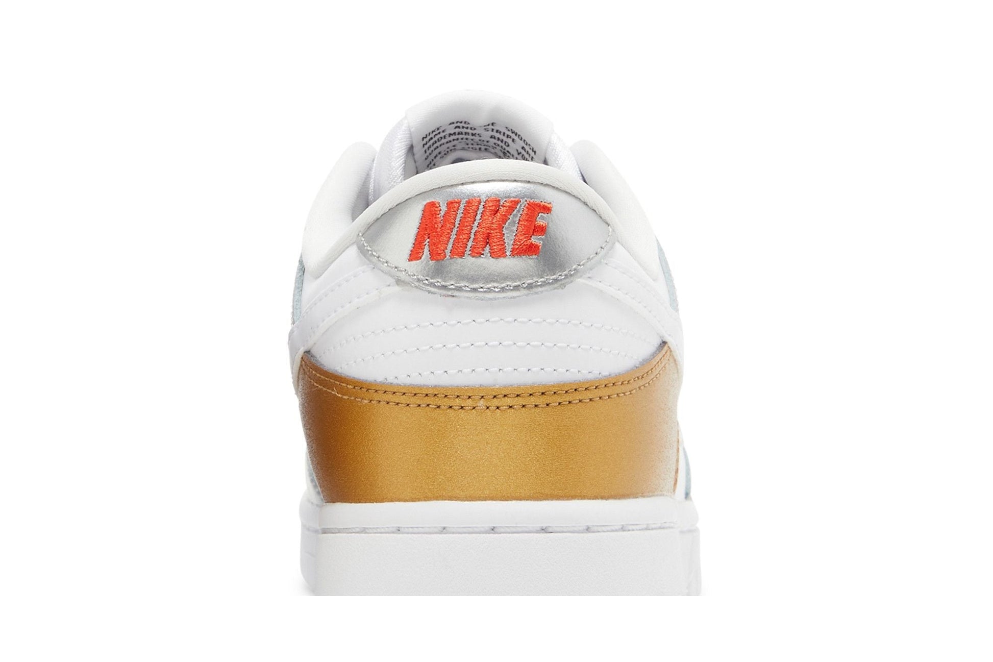 Nike Dunk Low Gold Silver