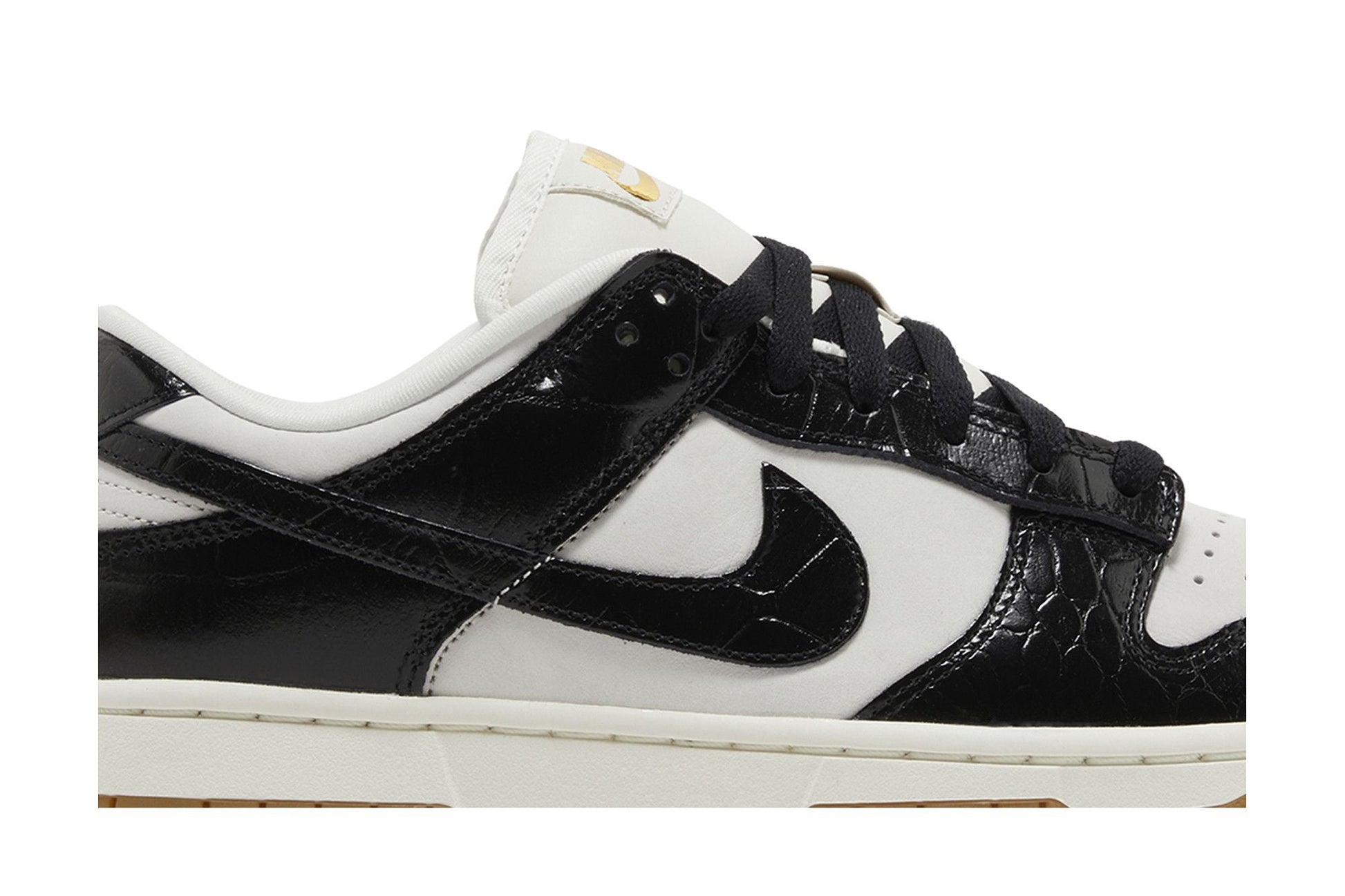 Nike Dunk Low LX Black Croc