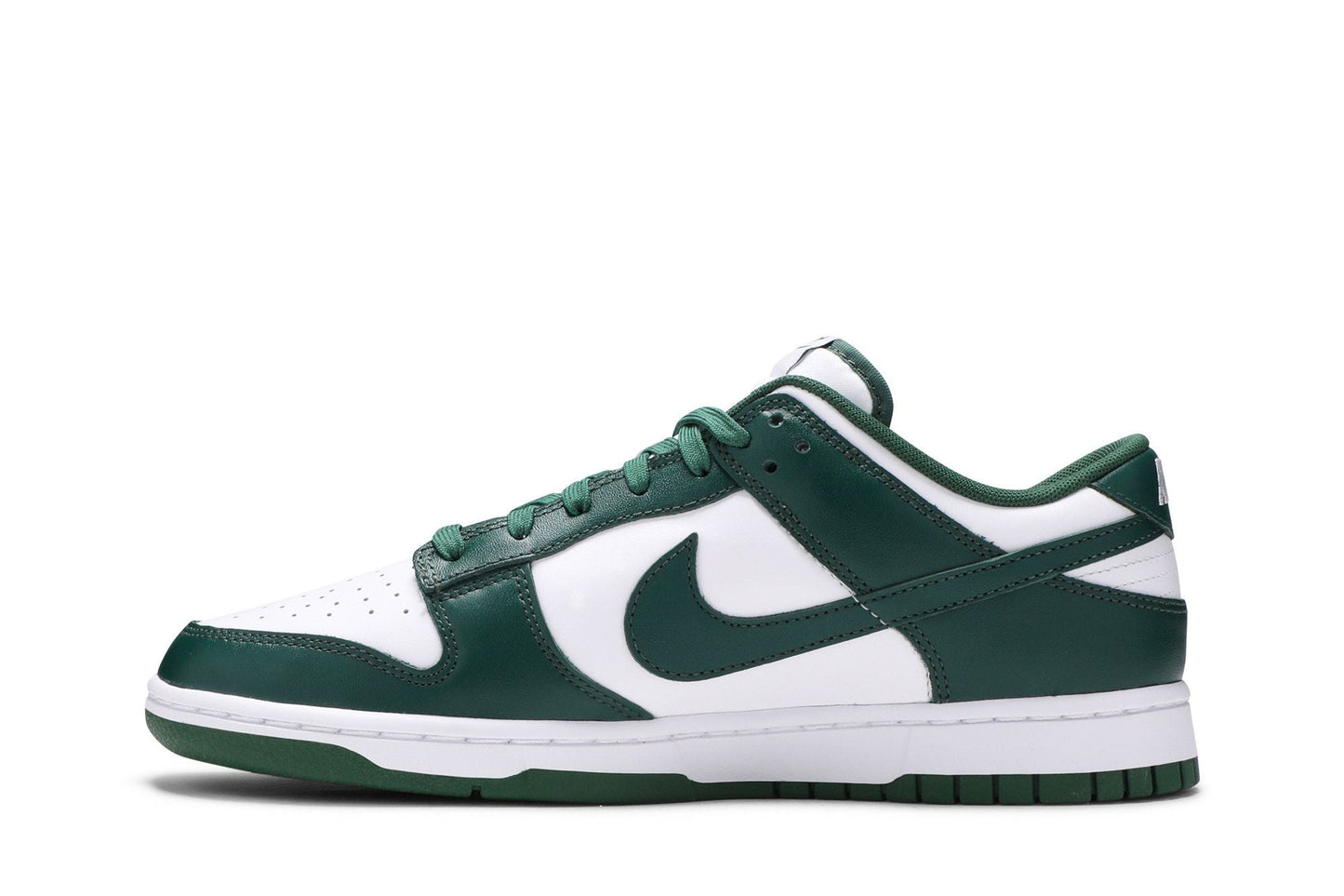 Nike Dunk Low Michigan State Green