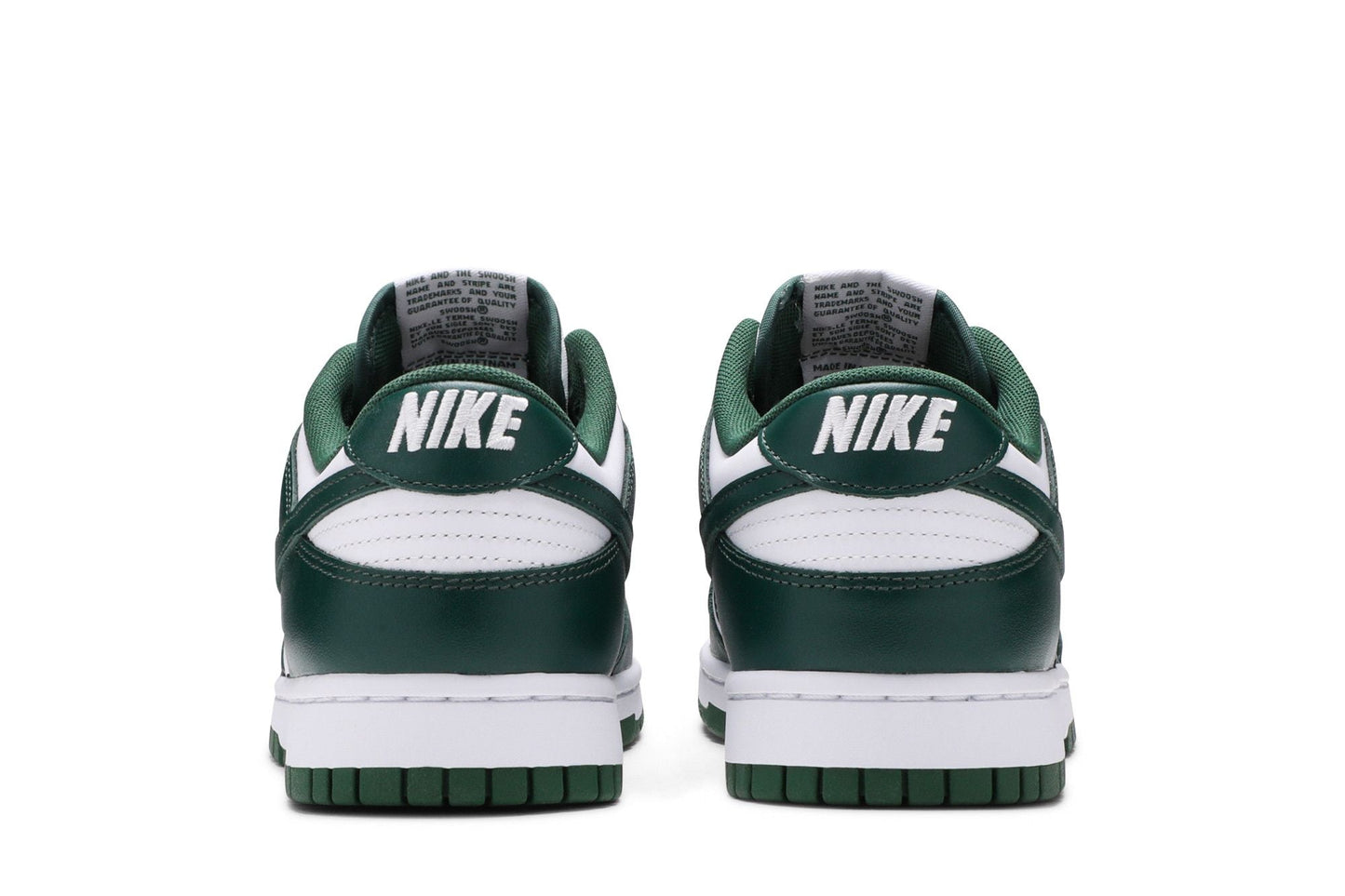 Nike Dunk Low Michigan State Green