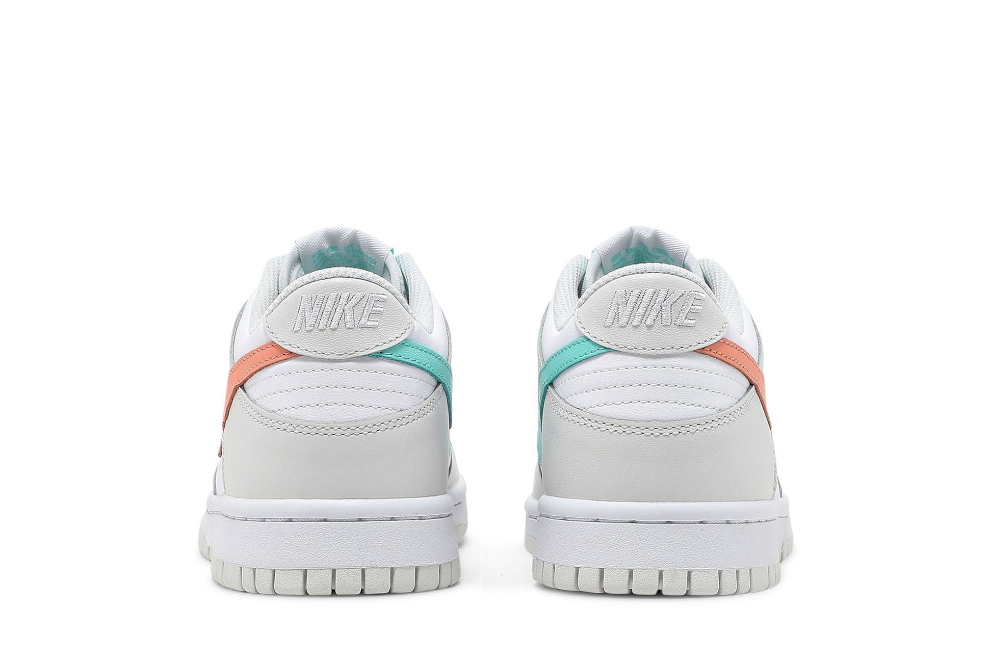 Nike Dunk Low White Bone Peach Aqua