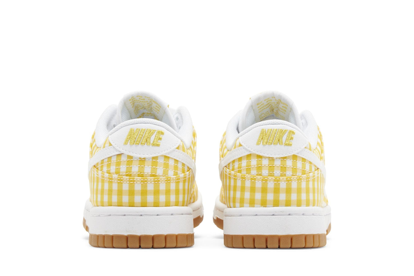 Nike Dunk Low Yellow Gingham