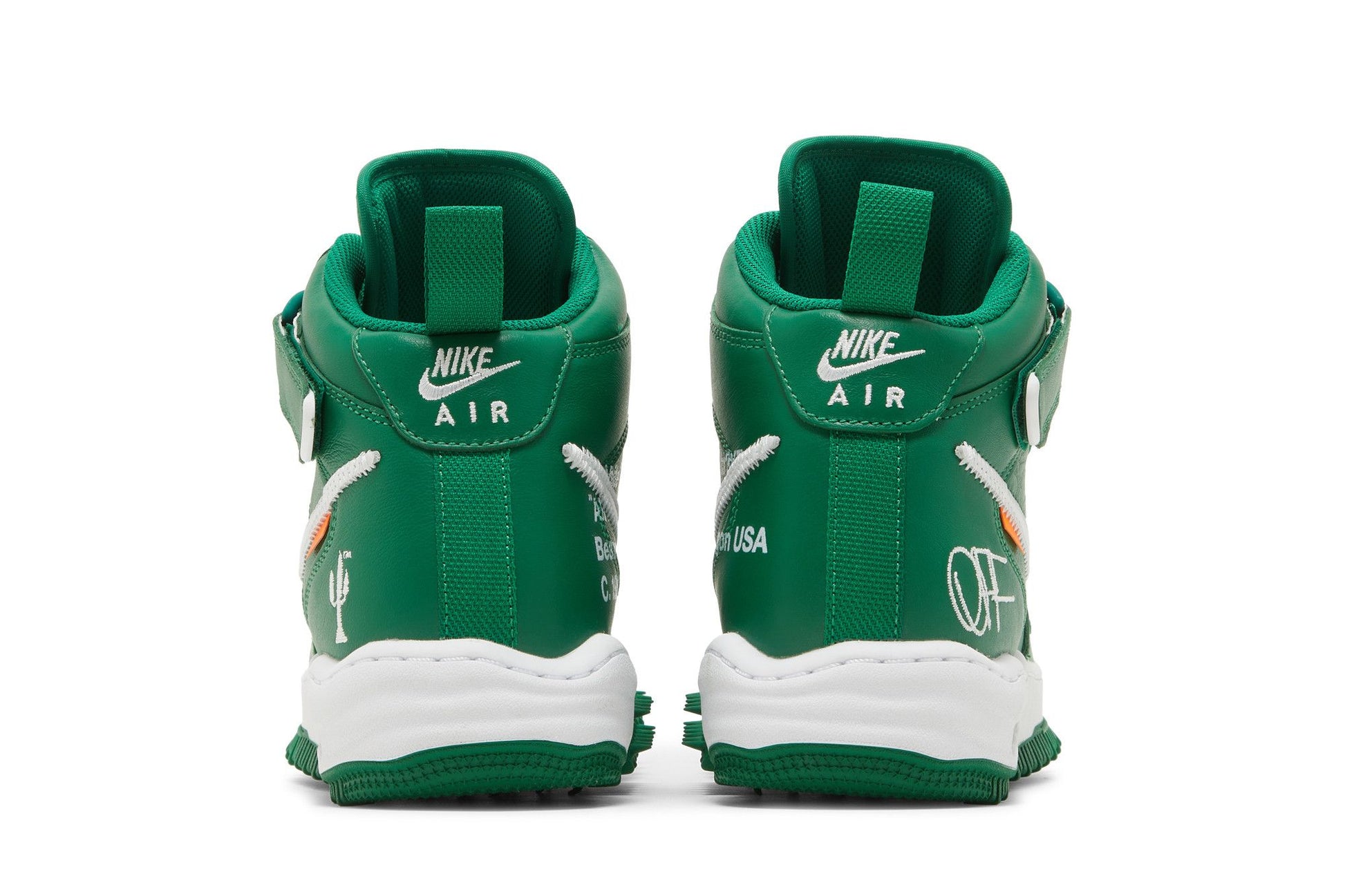 Nike Off-White Air Force 1 Mid SP Pine Green