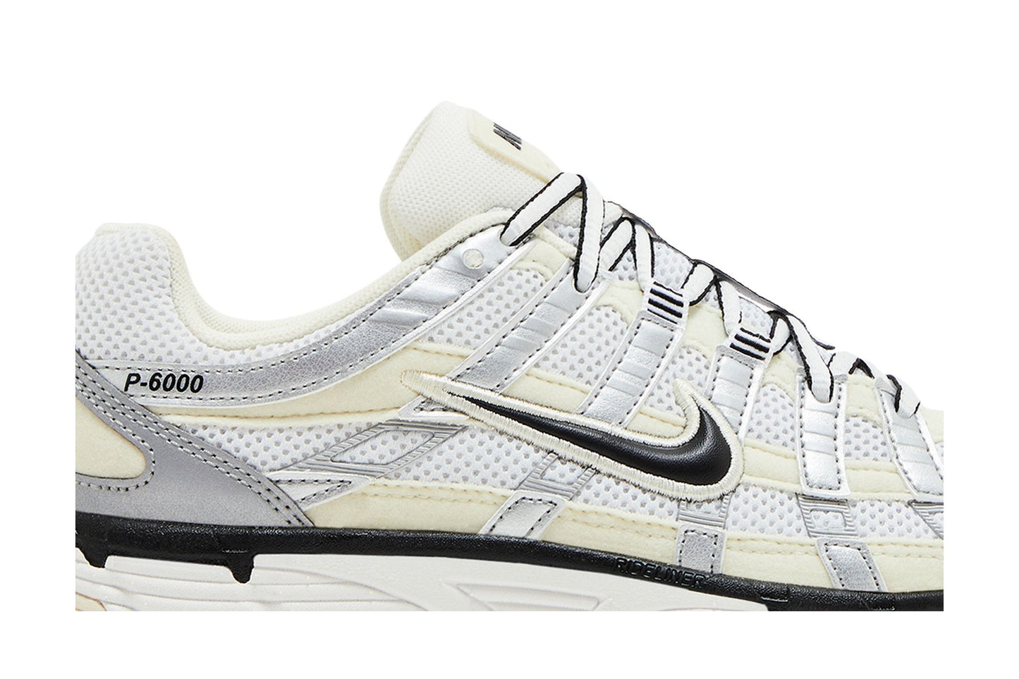 Nike P-6000 Coconut Milk Metallic Silver