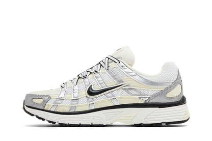 Nike P-6000 Coconut Milk Metallic Silver