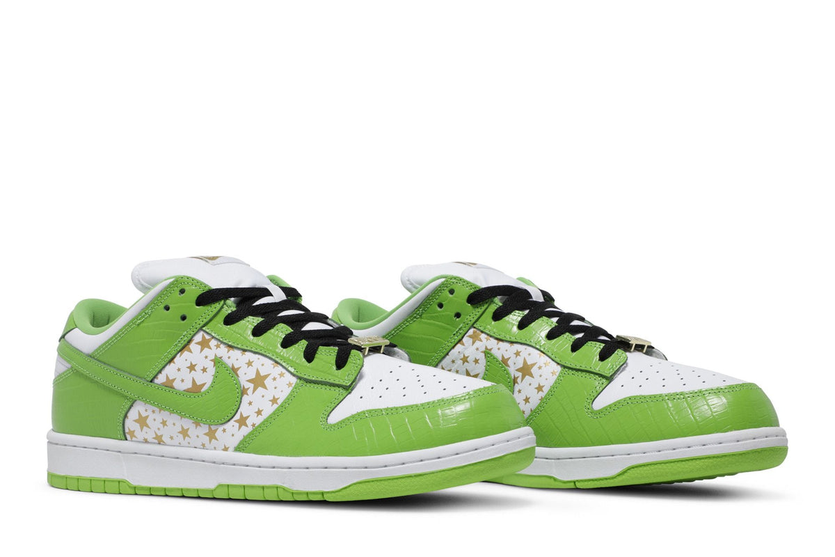 Nike SB Dunk Low Supreme Stars Mean Green (2021)