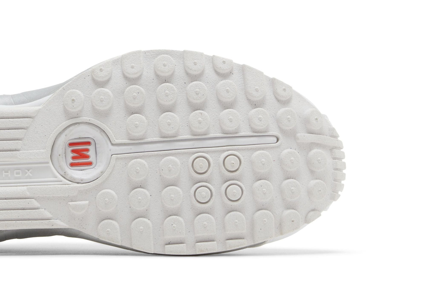 Nike Shox R4 White Metallic Silver