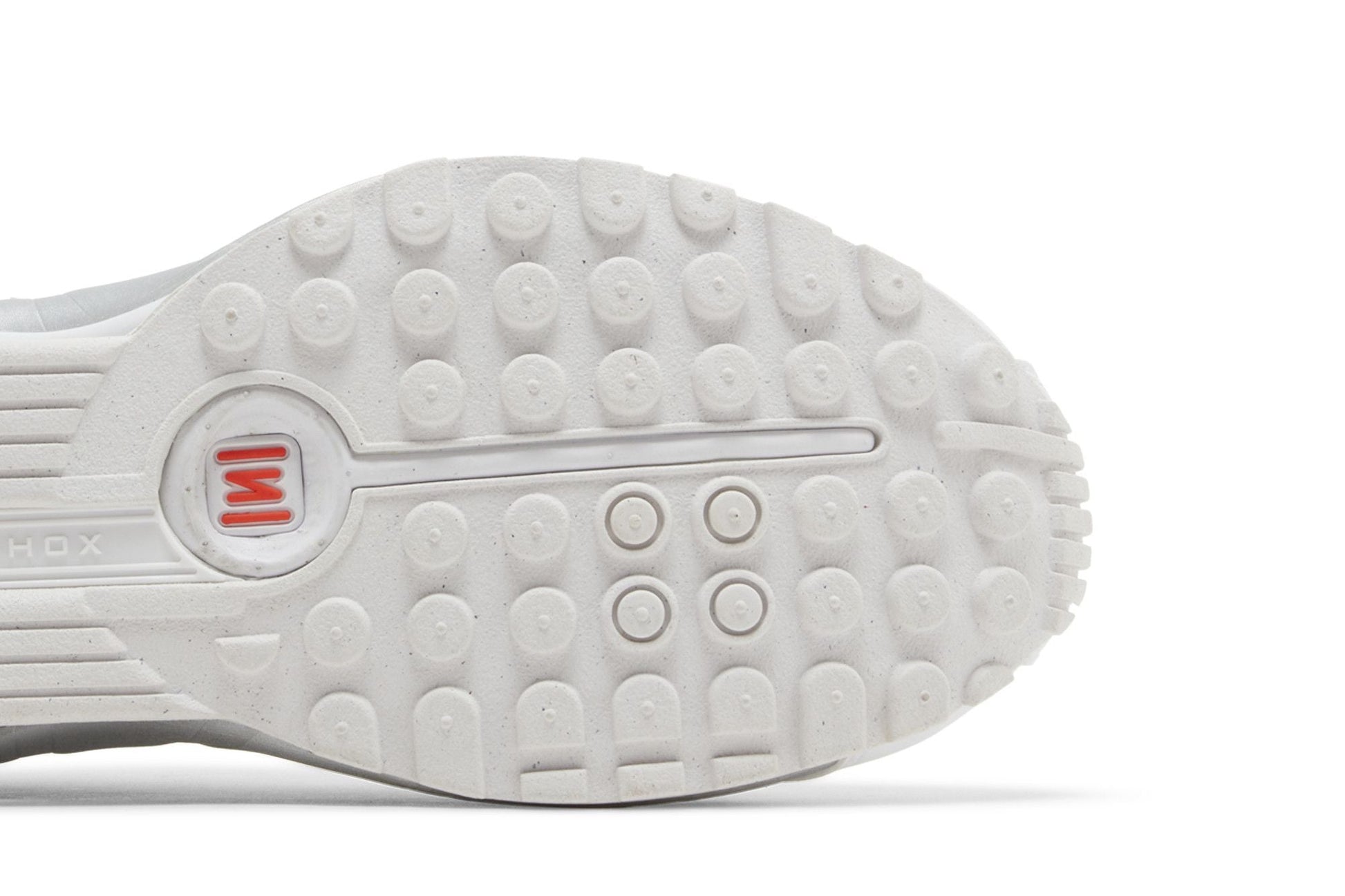 Nike Shox R4 White Metallic Silver