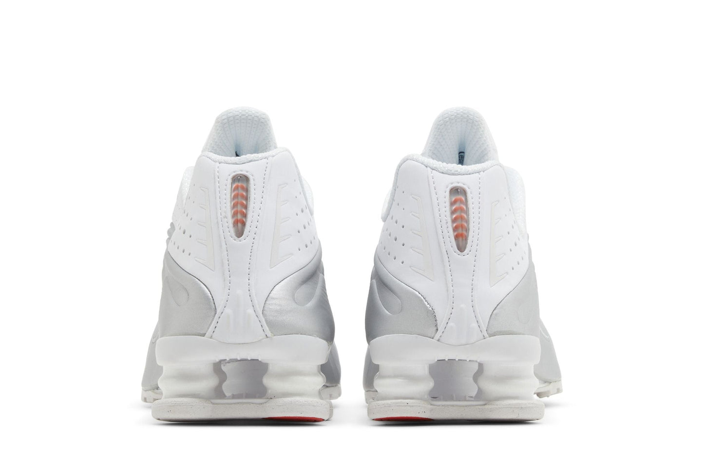 Nike Shox R4 White Metallic Silver