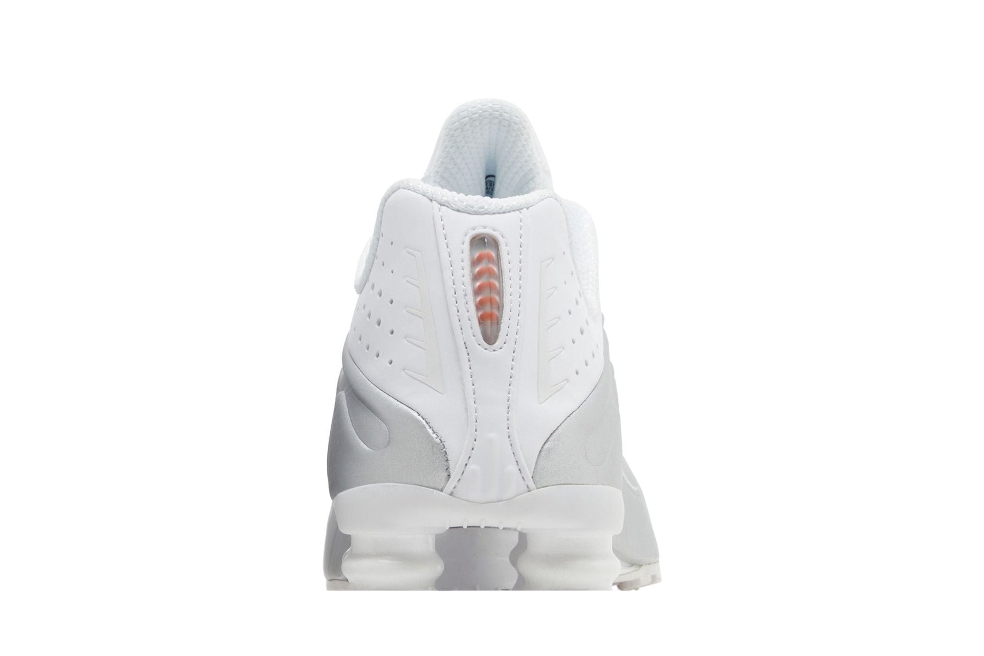 Nike Shox R4 White Metallic Silver