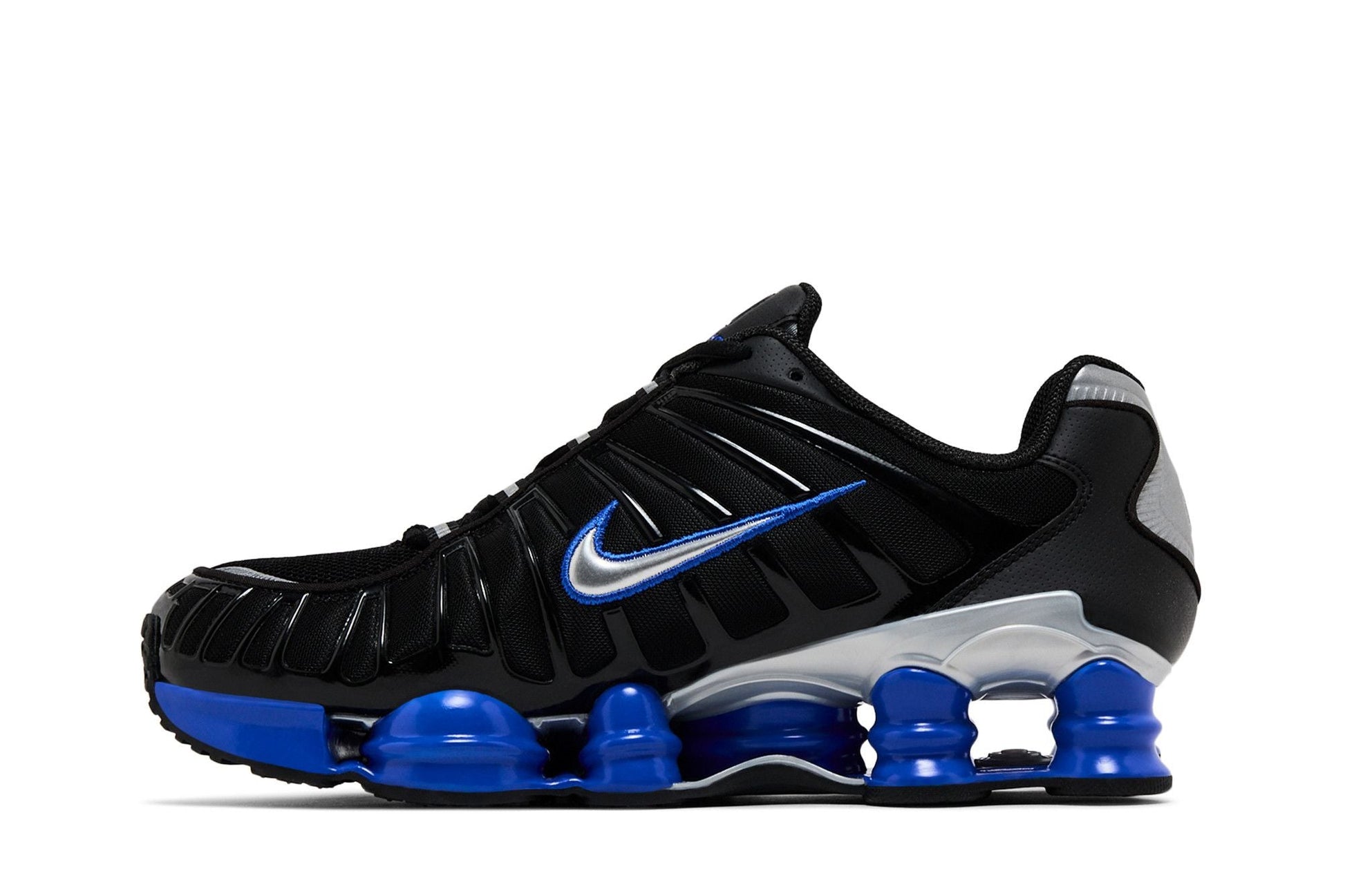 Nike Shox TL Black Racer Blue Metallic Silver