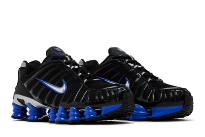 Nike Shox TL Black Racer Blue Metallic Silver