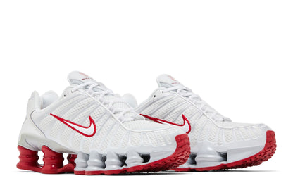 Nike Shox TL Platinum Tint Gym Red