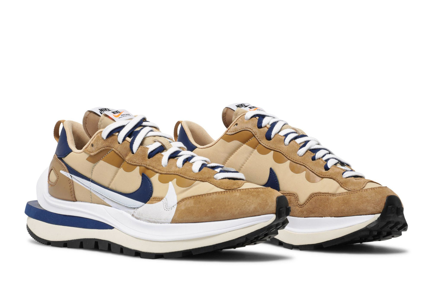 Nike Vaporwaffle Sacai Tan Navy