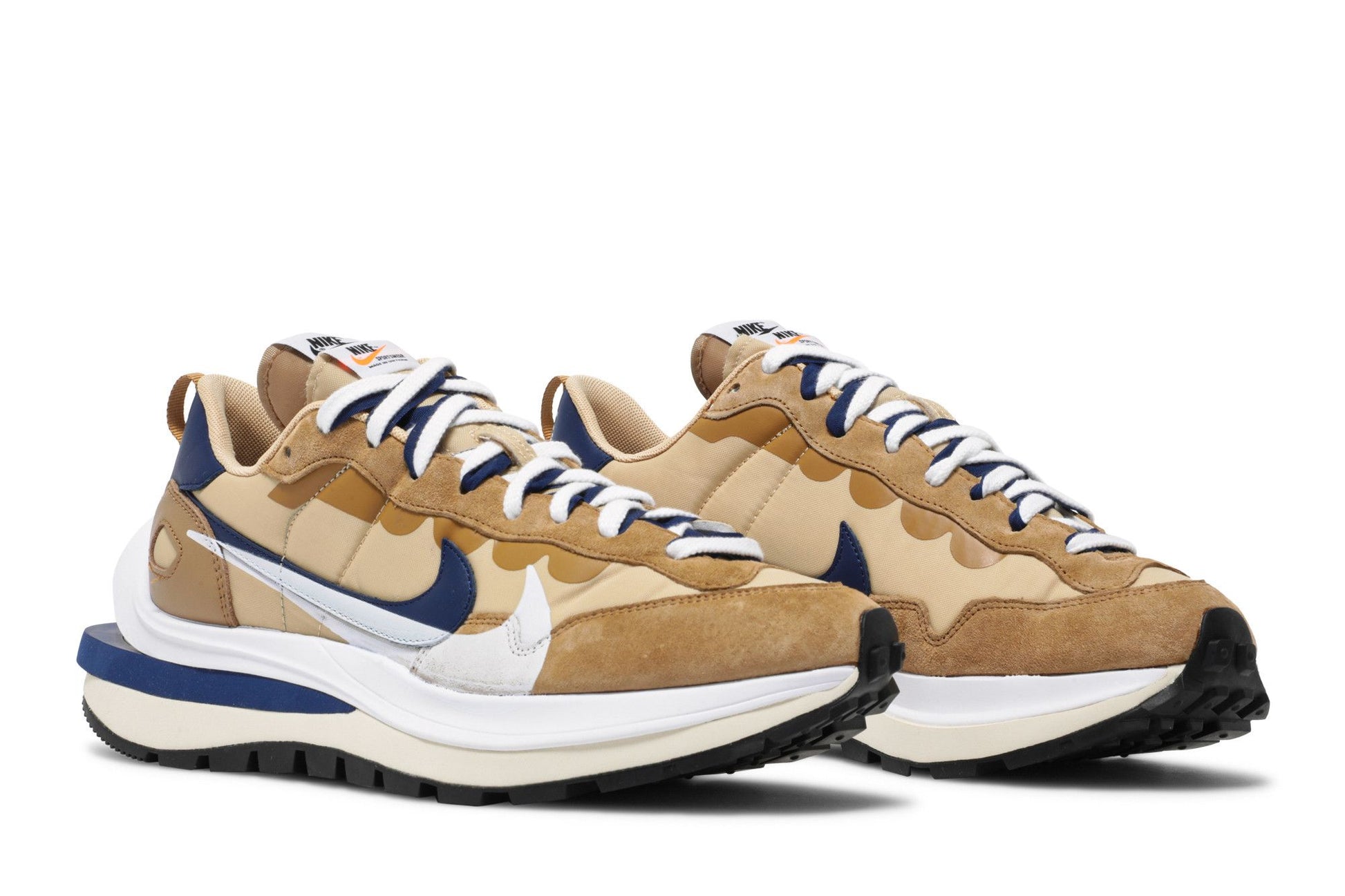 Nike Vaporwaffle Sacai Tan Navy