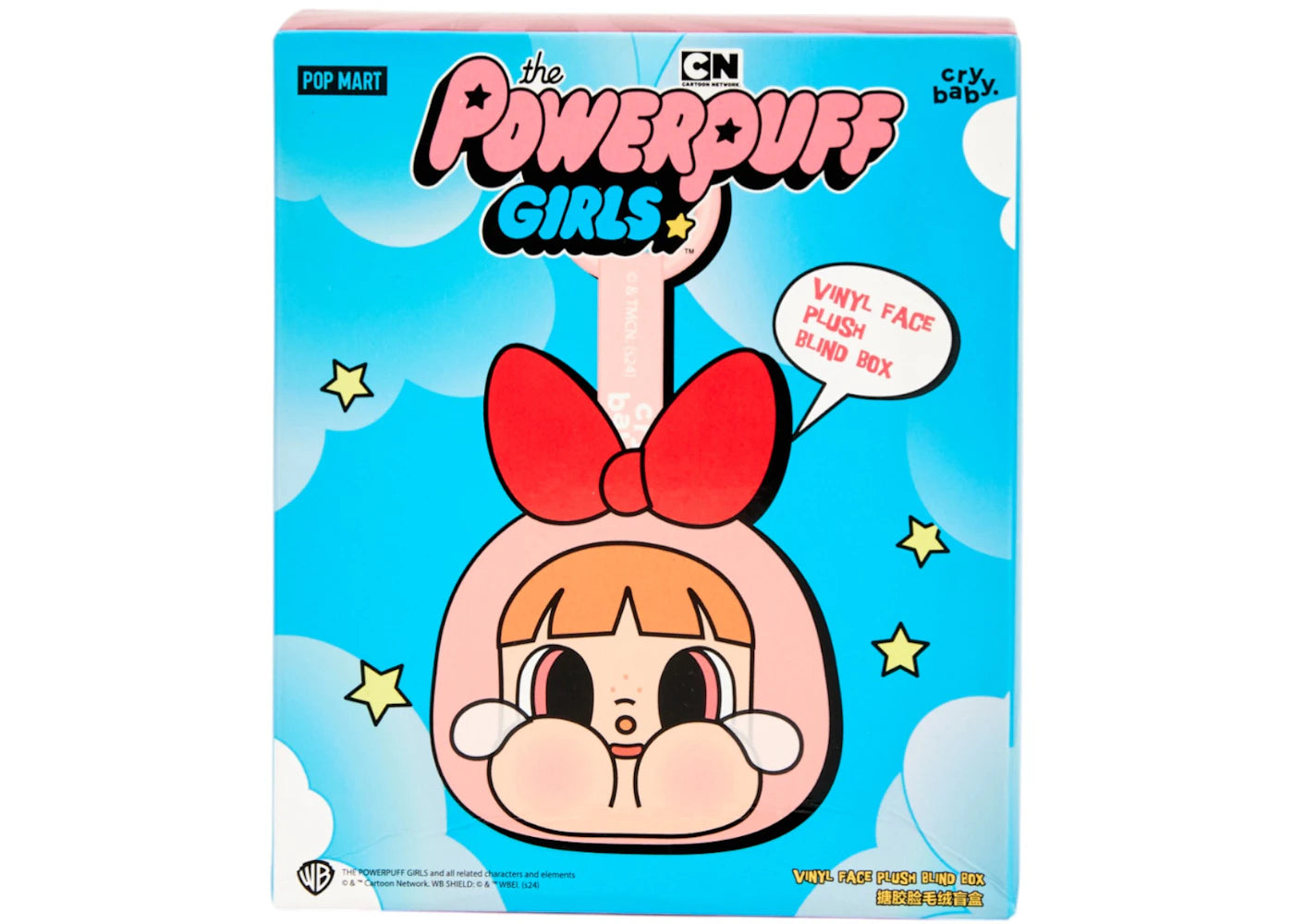 Pop Mart CryBaby x Powerpuff Girls Series Vinyl Face Plush Blind Box - PM-PMCXPGSV-MULTI