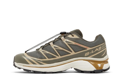 Salomon XT-6 Beluga Dull Gold