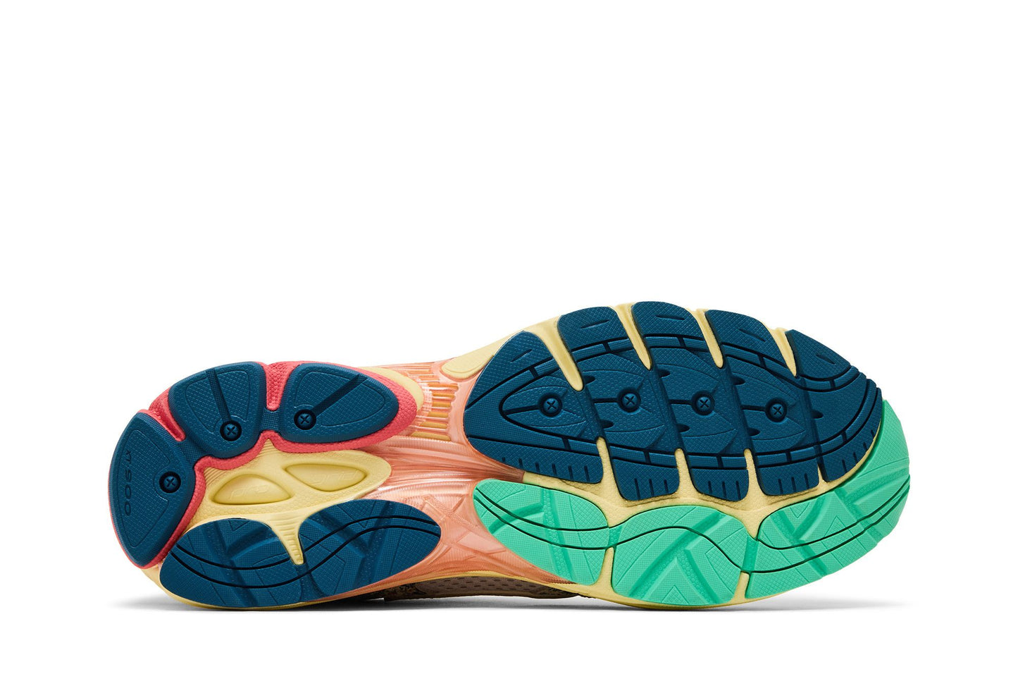 Saucony ProGrid Omni 9 Floral Beige Blue