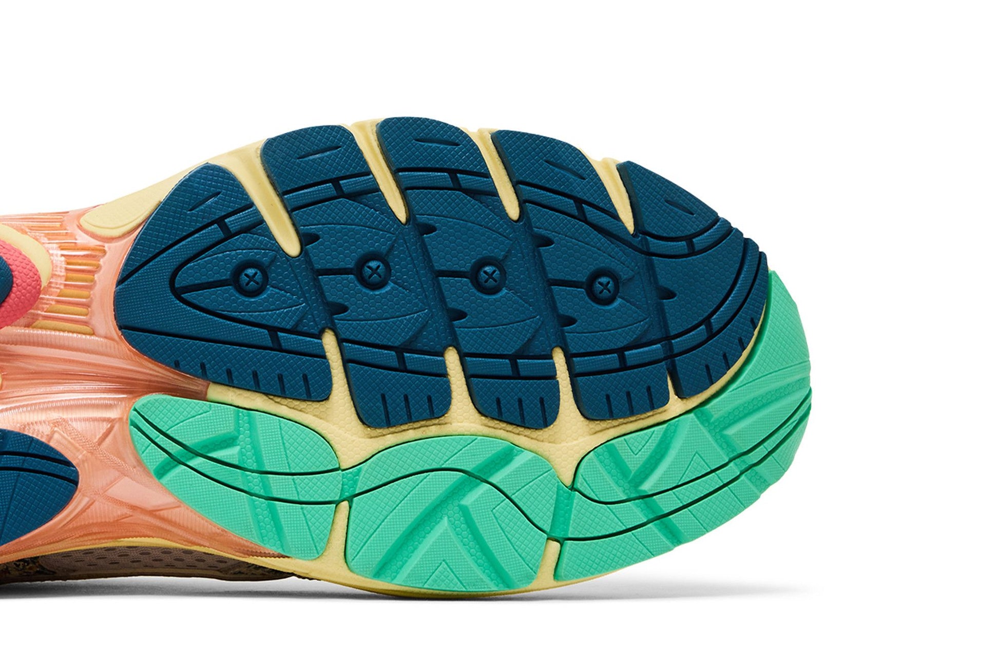 Saucony ProGrid Omni 9 Floral Beige Blue