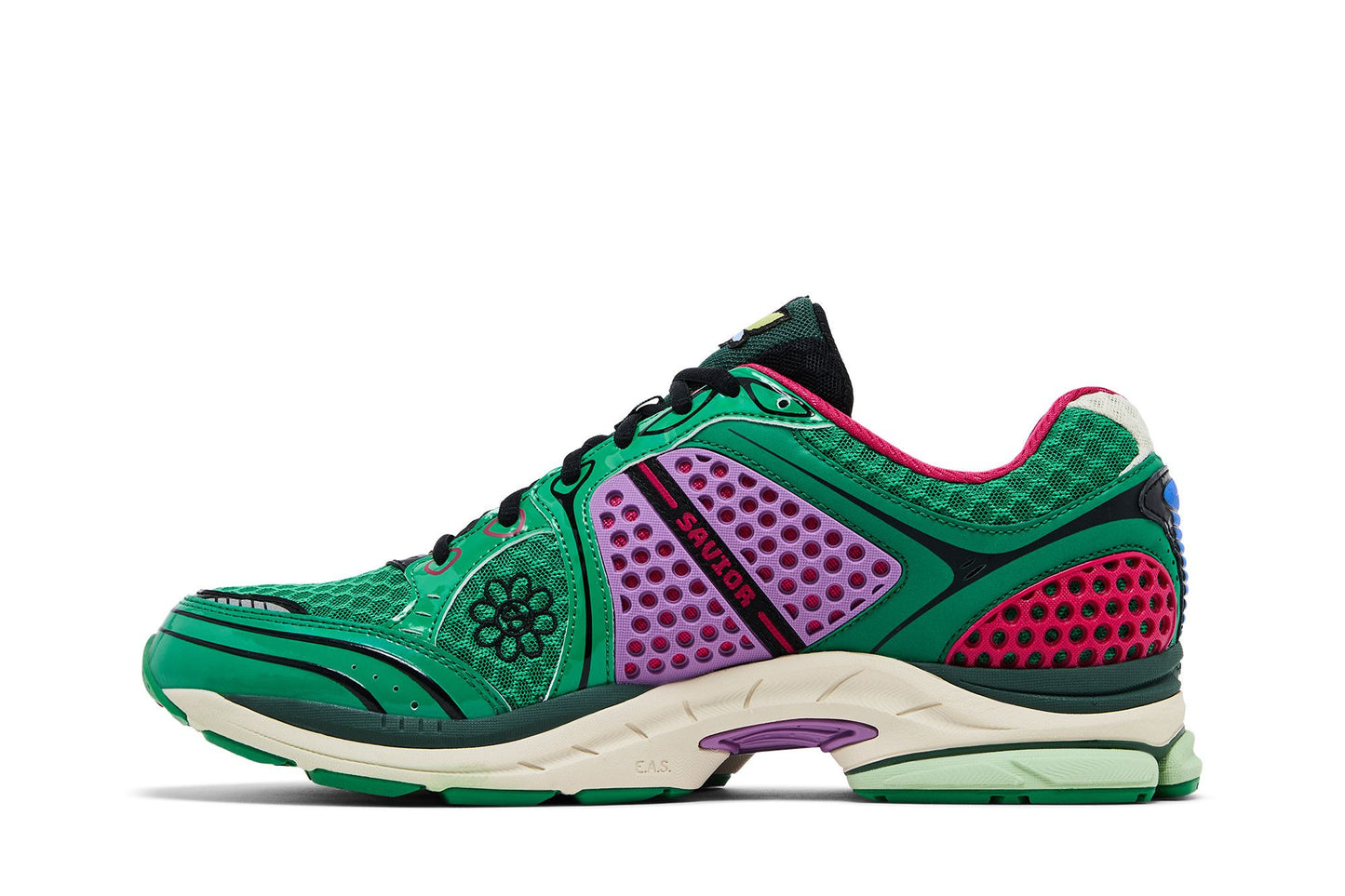 Saucony ProGrid Triumph 4 Jae Tips Flowers Grow Uptown Sugar Maple