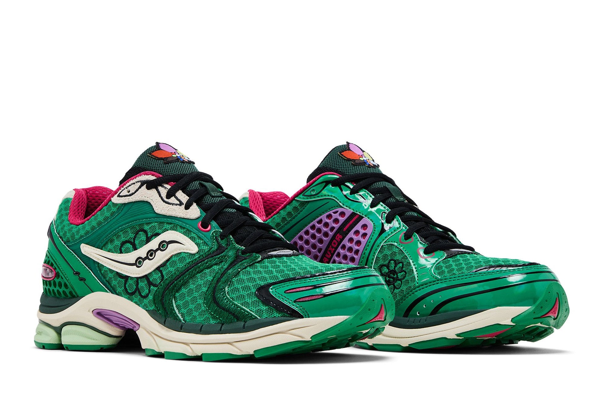 Saucony ProGrid Triumph 4 Jae Tips Flowers Grow Uptown Sugar Maple