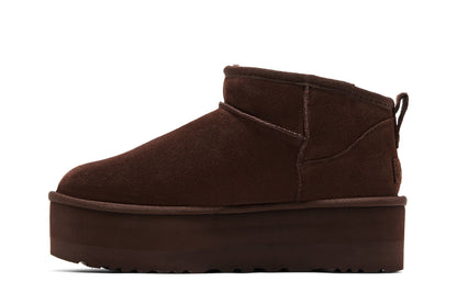 UGG Classic Ultra Mini Platform Burnt Cedar