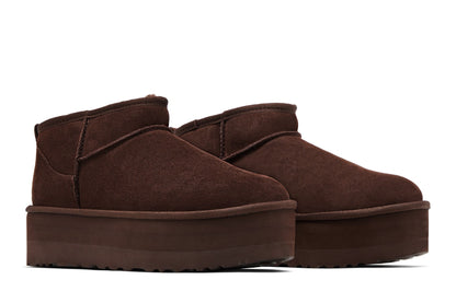 UGG Classic Ultra Mini Platform Burnt Cedar