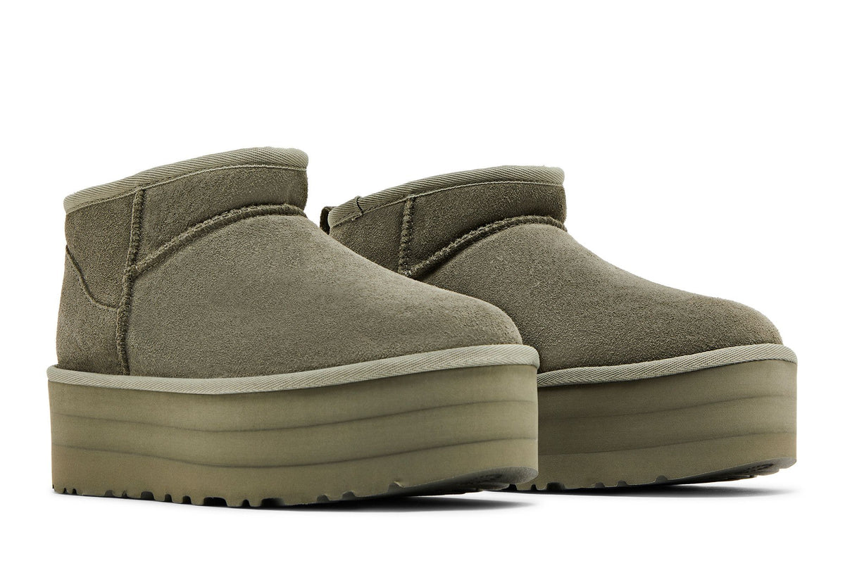 UGG Classic Ultra Mini Platform Moss Green