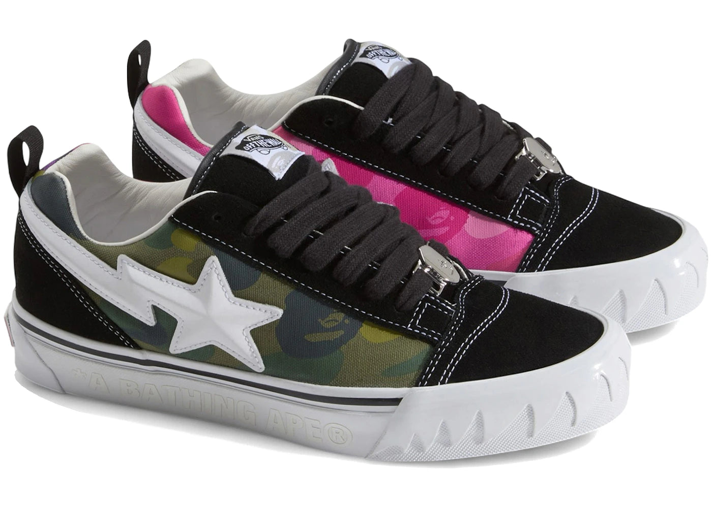 Knu Skool Bape Camo Green - VN000Z39W09
