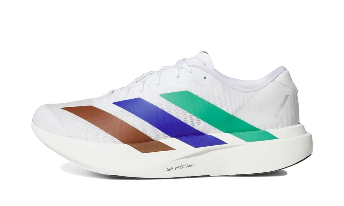 Adizero Evo SL Pharrell Humanrace White Green Blue - KI3393
