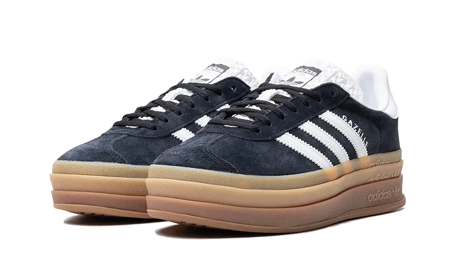 Adidas Gazelle Bold Core Black Cloud White - IE0876