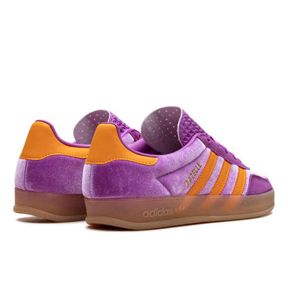 Gazelle Indoor Purple Burst Velvet