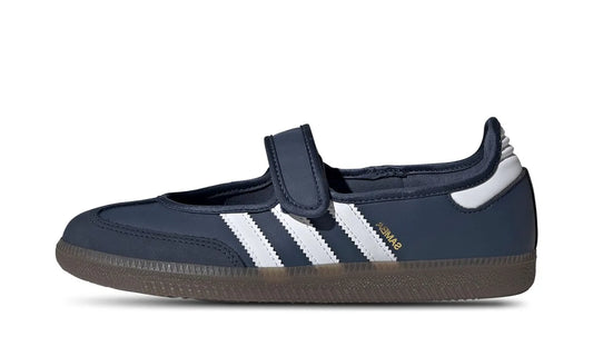 Samba Jane Crew Navy White - IH6484