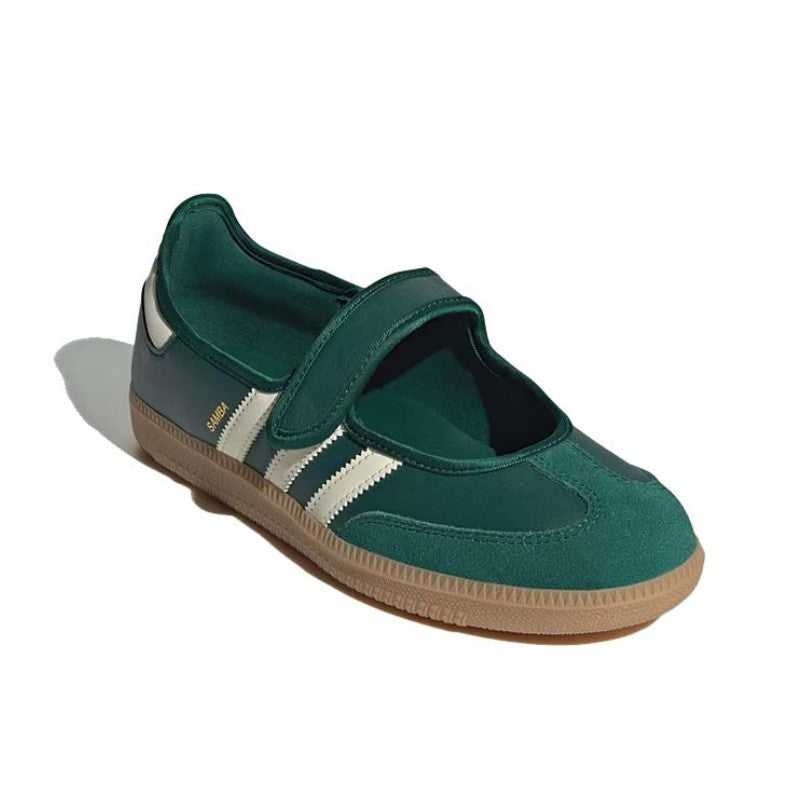 Samba Jane Green White Gum