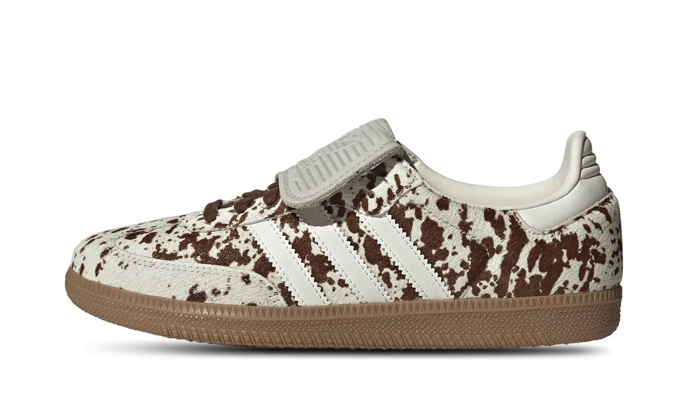 Samba LT Cow Print Brown White - JS3931