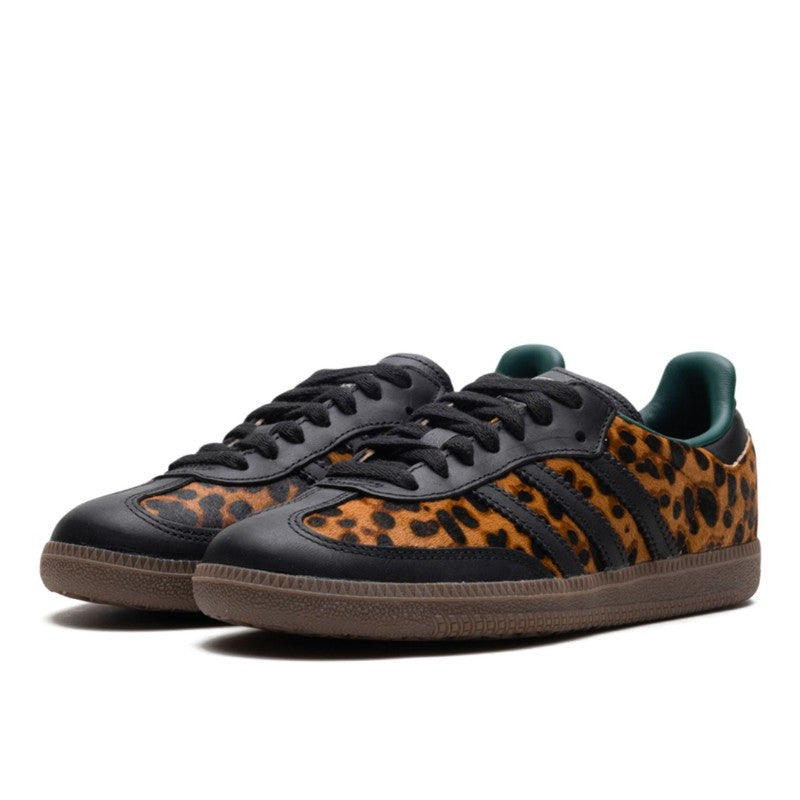 Samba OG Black Green Leopard