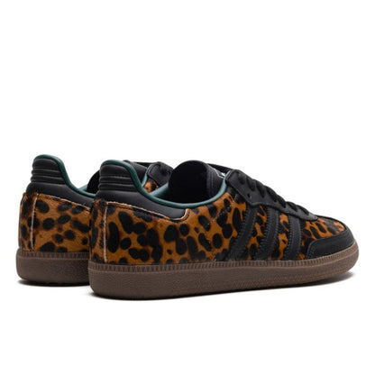 Samba OG Black Green Leopard