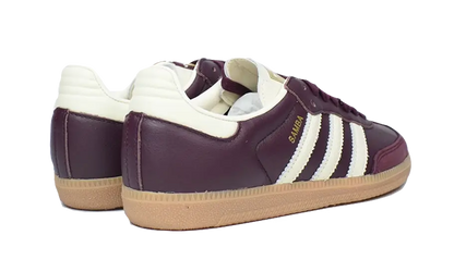 Adidas Samba OG Maroon Gold Metallic - ID0477