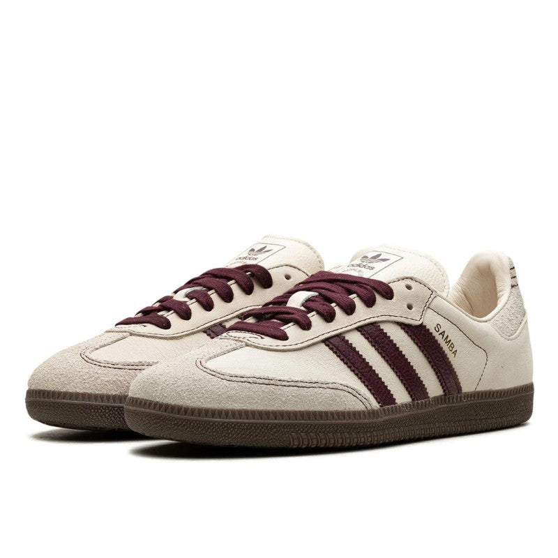 Samba OG Wonder White Maroon