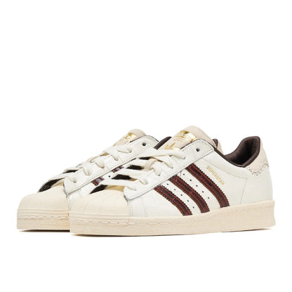 Superstar Wales Bonner White Brown Croc