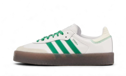 Adidas Sambae Cloud White Green - IE9105