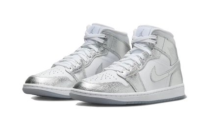 Air Jordan Air Jordan 1 Mid Crinkled Chrome - FN5031-100