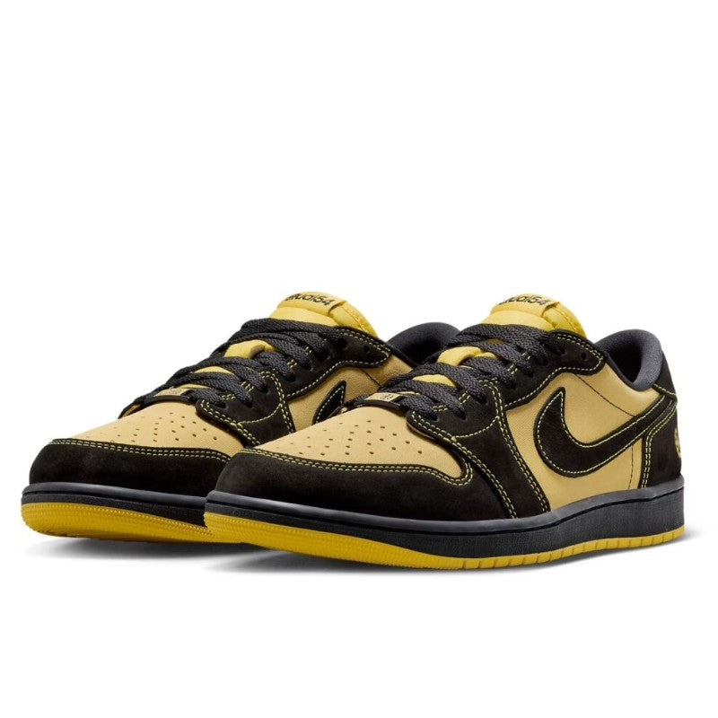 Air Jordan 1 Retro Low OG Quai 54 Black Tour Yellow Red