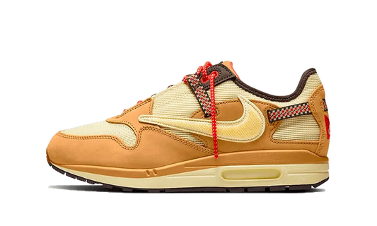 Air Max 1 Travis Scott Cactus Jack Wheat Lemon Drop - DO9392-701