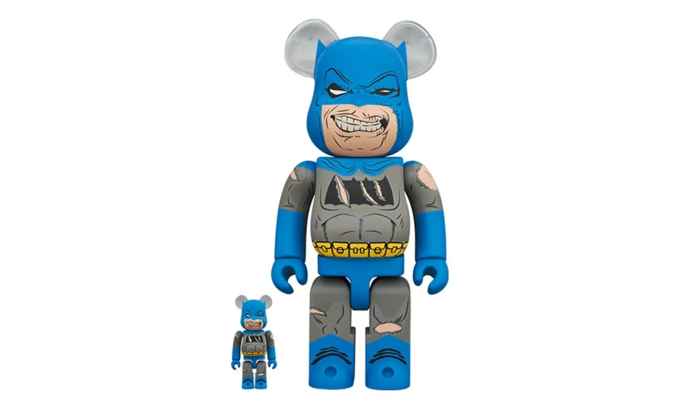 Bearbrick Batman TDKR: The Dark Knight Triumphant 100% & 400% Set - BEAR-BBTTDK-MULTI