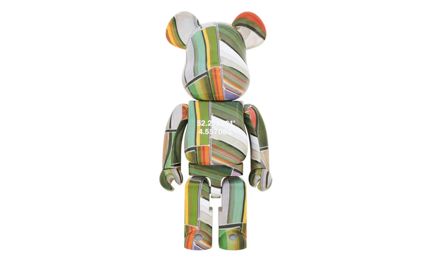Bearbrick Benjamin Grant (Overview) Lisse 1000% - NO BOX - BEAR-BEARBRIC-MULTI