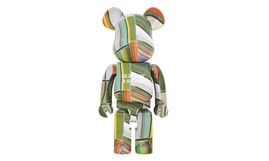 Bearbrick Benjamin Grant (Overview) Lisse 1000% - NO BOX - BEAR-BEARBRIC-MULTI