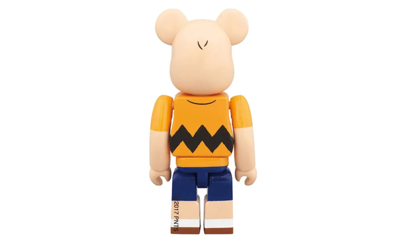 Bearbrick Charlie Brown 100% Beige - BEAR-BECB1B-BEIGE