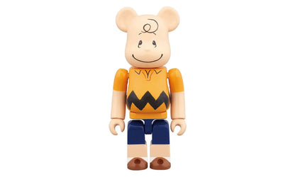 Bearbrick Charlie Brown 100% Beige - BEAR-BECB1B-BEIGE