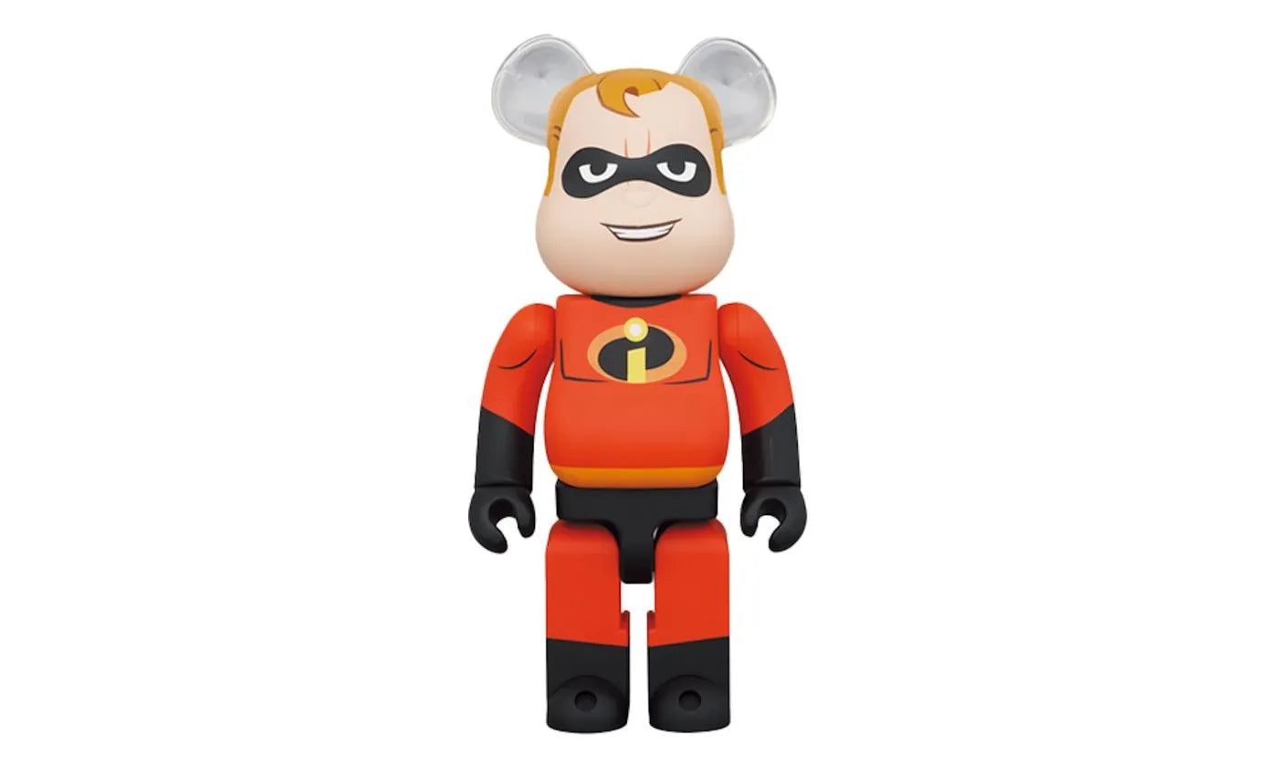 Bearbrick Disney Pixar Mr. Incredible 1000% - NO BOX - BEAR-BEARBRIC-MULTI